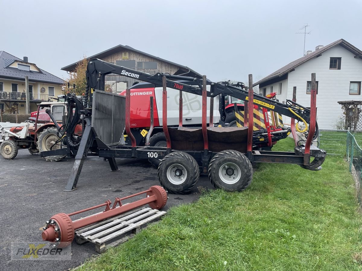 Rückewagen & Rückeanhänger des Typs Palms Secom 100 mit Kran 7000, Gebrauchtmaschine in Pattigham (Bild 7)