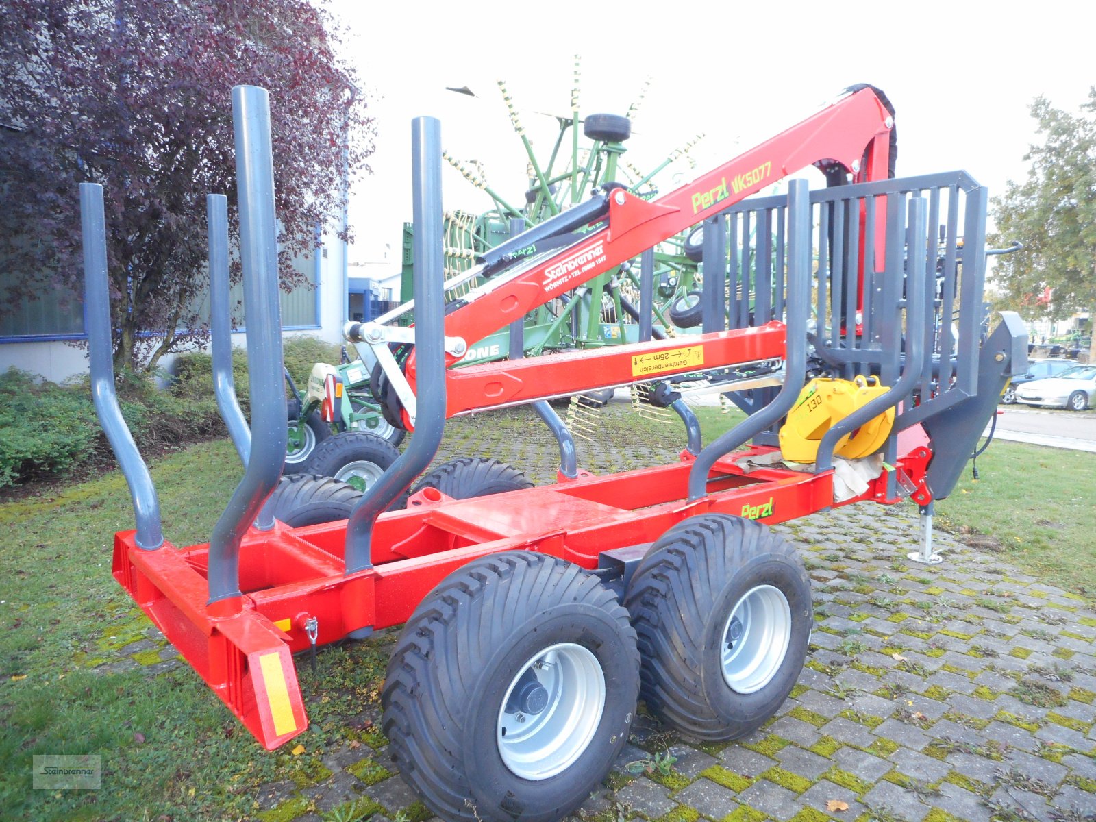 Rückewagen & Rückeanhänger des Typs Perzl PRW 8-2, Neumaschine in Wörnitz (Bild 5)