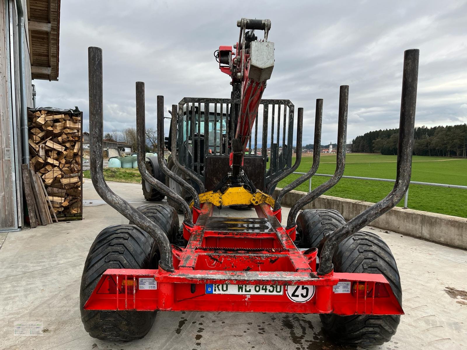 Rückewagen & Rückeanhänger del tipo Perzl PRW12-4, Gebrauchtmaschine en Stephanskirchen (Imagen 11)