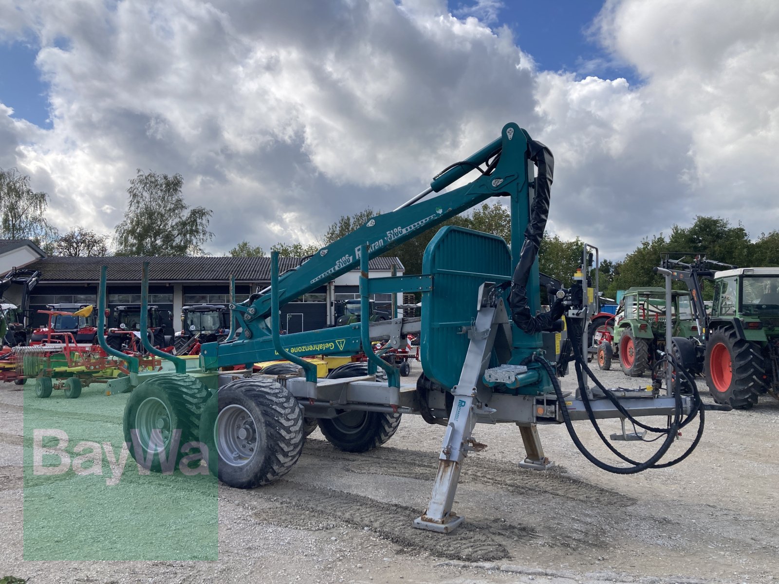 Rückewagen & Rückeanhänger tip Pfanzelt P 15 + LK 5186, Gebrauchtmaschine in Dinkelsbühl (Poză 8)