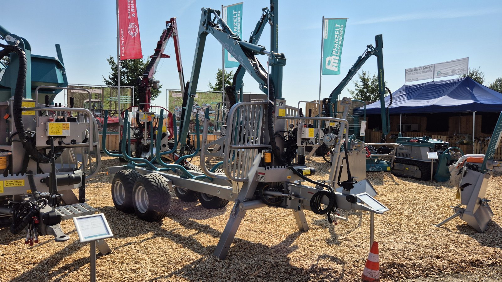 Rückewagen & Rückeanhänger tipa Pfanzelt S-line S8, Gebrauchtmaschine u Rettenbach a. Auerberg (Slika 1)