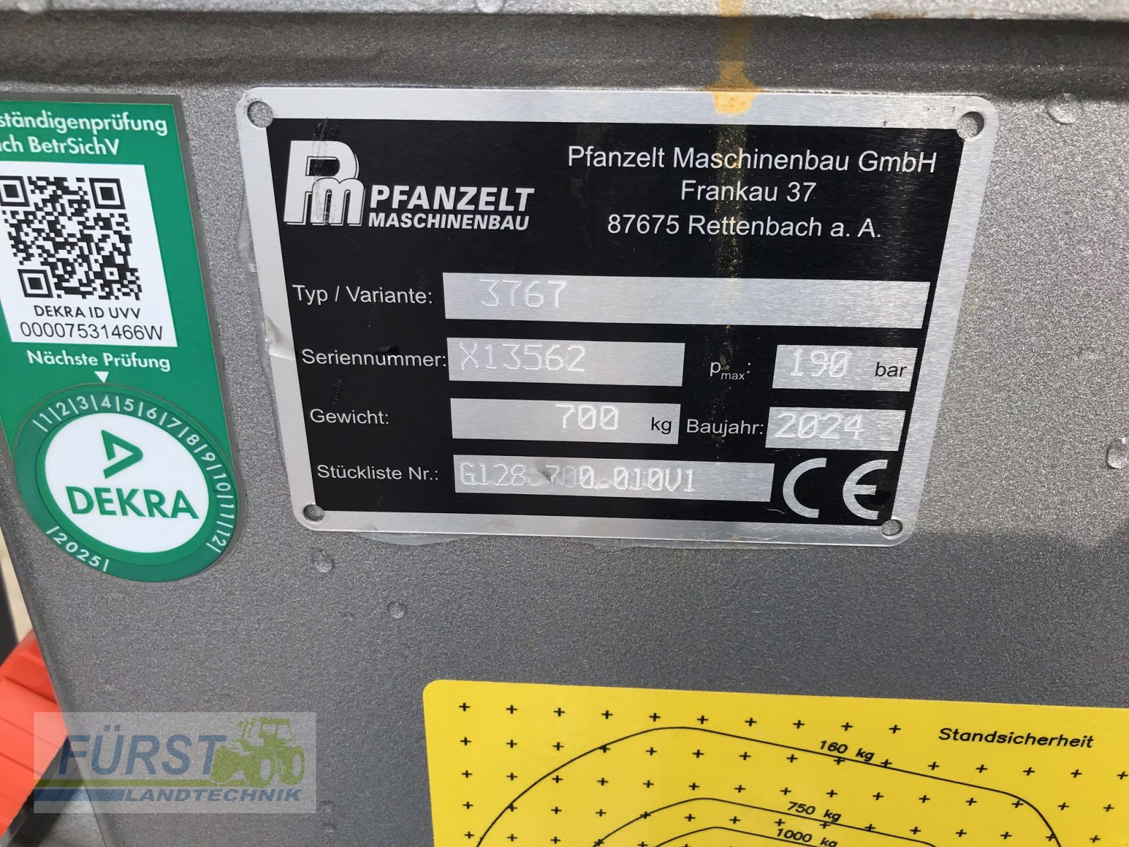 Rückewagen & Rückeanhänger a típus Pfanzelt S8ALB mit LK3767, Neumaschine ekkor: Perlesreut (Kép 5)