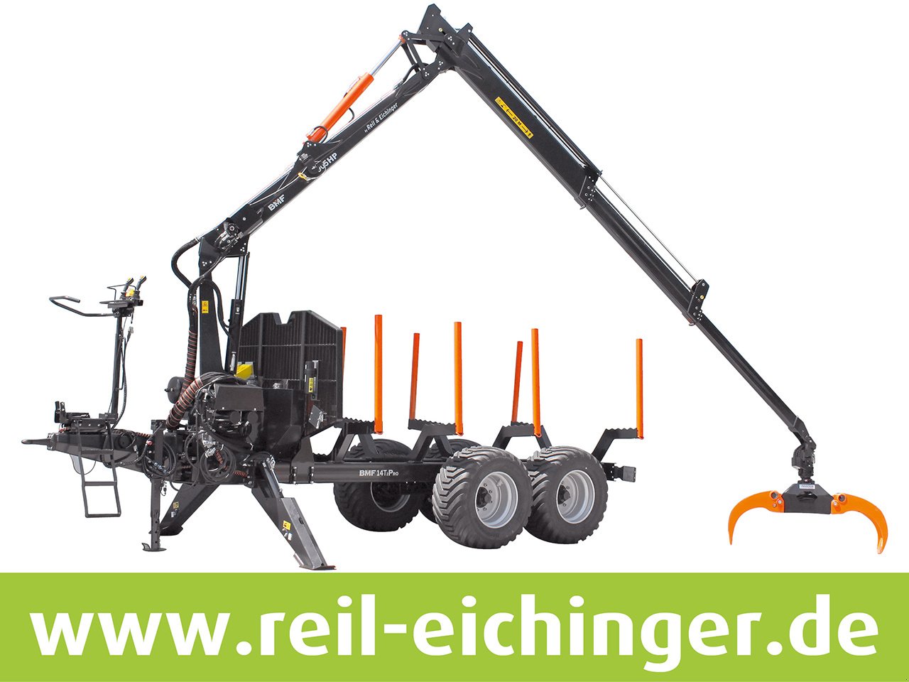 Rückewagen & Rückeanhänger от тип Reil & Eichinger BMF 14T2 L/850 PRO, Neumaschine в Nittenau (Снимка 1)