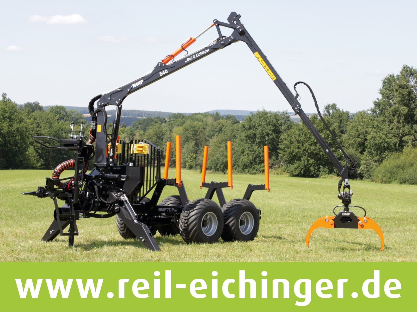 Rückewagen & Rückeanhänger от тип Reil & Eichinger BMF 7T1/540 PRO, Neumaschine в Nittenau (Снимка 1)