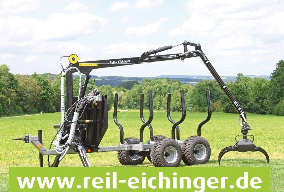 Rückewagen & Rückeanhänger Türe ait Reil & Eichinger Rückewagen Krananhänger Kleinschlepper Reil & Eichinger RE3/5000, Neumaschine içinde Nittenau (resim 1)