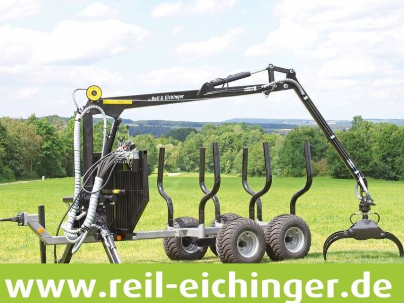 Rückewagen & Rückeanhänger du type Reil & Eichinger Rückewagen Krananhänger Kleinschlepper Reil & Eichinger RE3/5000, Neumaschine en Nittenau (Photo 1)