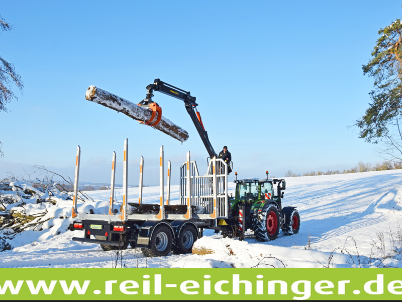 Rückewagen & Rückeanhänger van het type Reil & Eichinger Tandem Kurzholzanhänger WTR 21/905, Neumaschine in Nittenau (Foto 1)