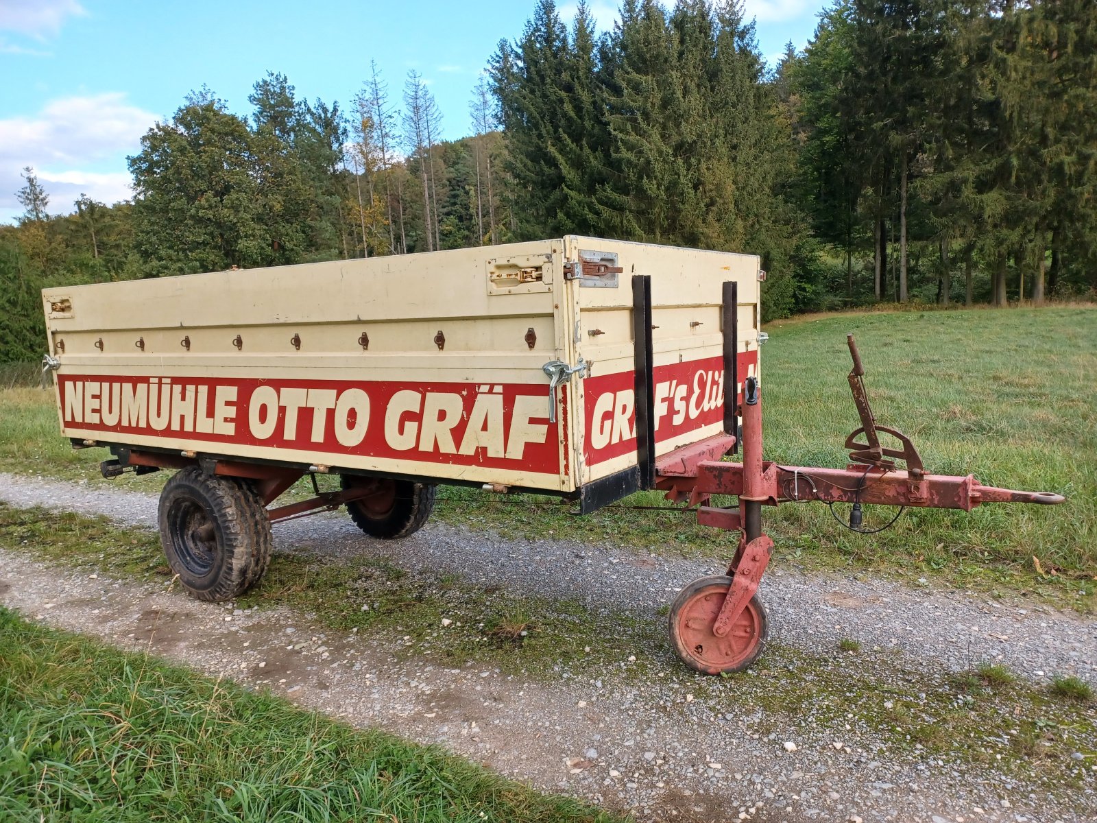 Rückewagen & Rückeanhänger del tipo Rückeanhänger Einachser Anhänger Brennholz Holz Rückewagen E350 E350, Gebrauchtmaschine In Tauberbischofsheim (Immagine 1)