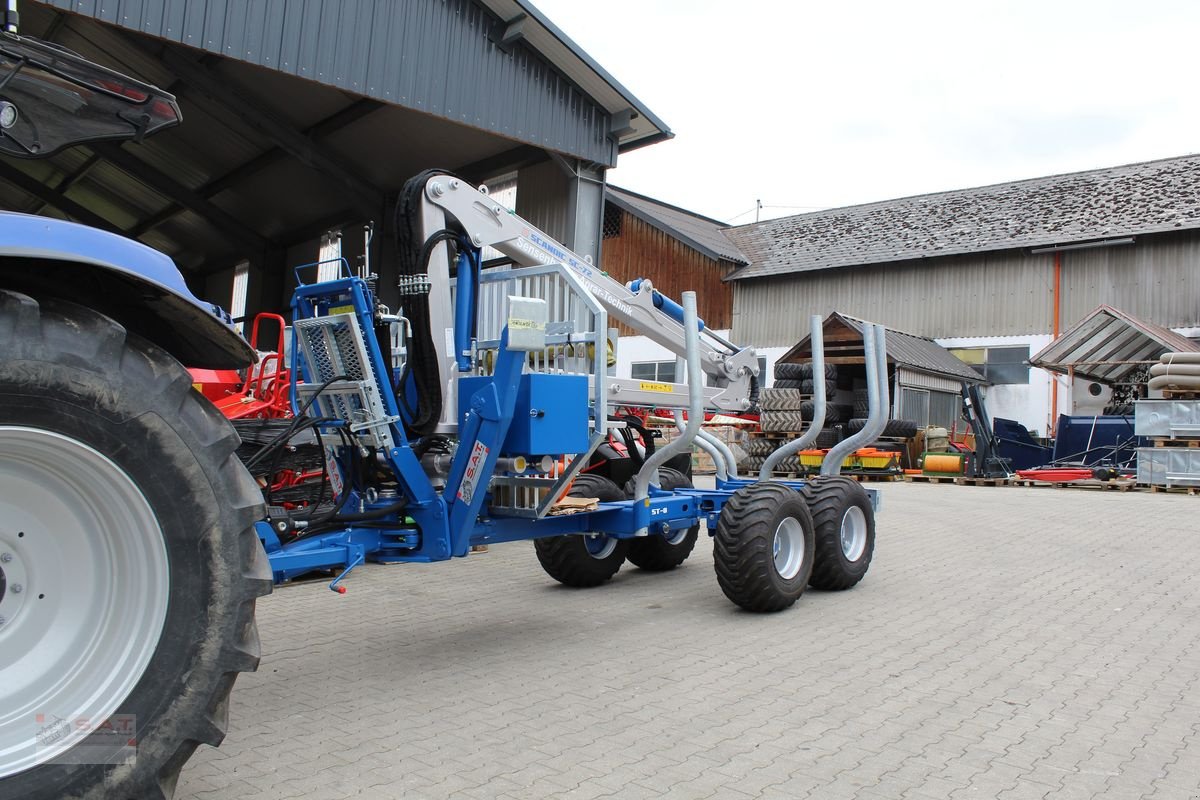 Rückewagen & Rückeanhänger des Typs Scandic Rückewagen 10,5 to-7,50m Kran-ON-OFF-NEU, Neumaschine in Eberschwang (Bild 2)