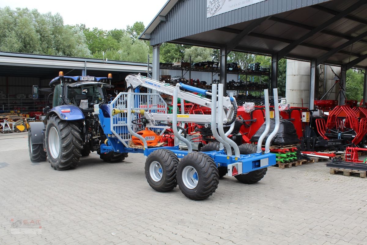 Rückewagen & Rückeanhänger tipa Scandic Rückewagen 10,5 to-7,50m Kran-ON-OFF-NEU, Neumaschine u Eberschwang (Slika 3)