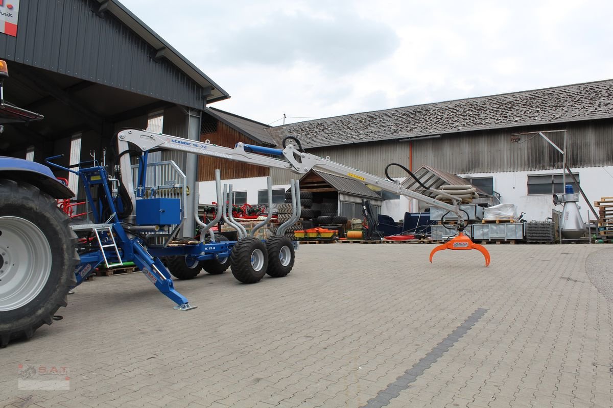 Rückewagen & Rückeanhänger tip Scandic Rückewagen 10,5 to-7,50m Kran-ON-OFF-NEU, Neumaschine in Eberschwang (Poză 16)