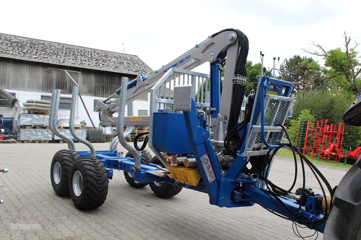 Rückewagen & Rückeanhänger des Typs Scandic Rückewagen 10,5 to-7,50m Kran-ON-OFF-NEU, Neumaschine in Eberschwang (Bild 7)