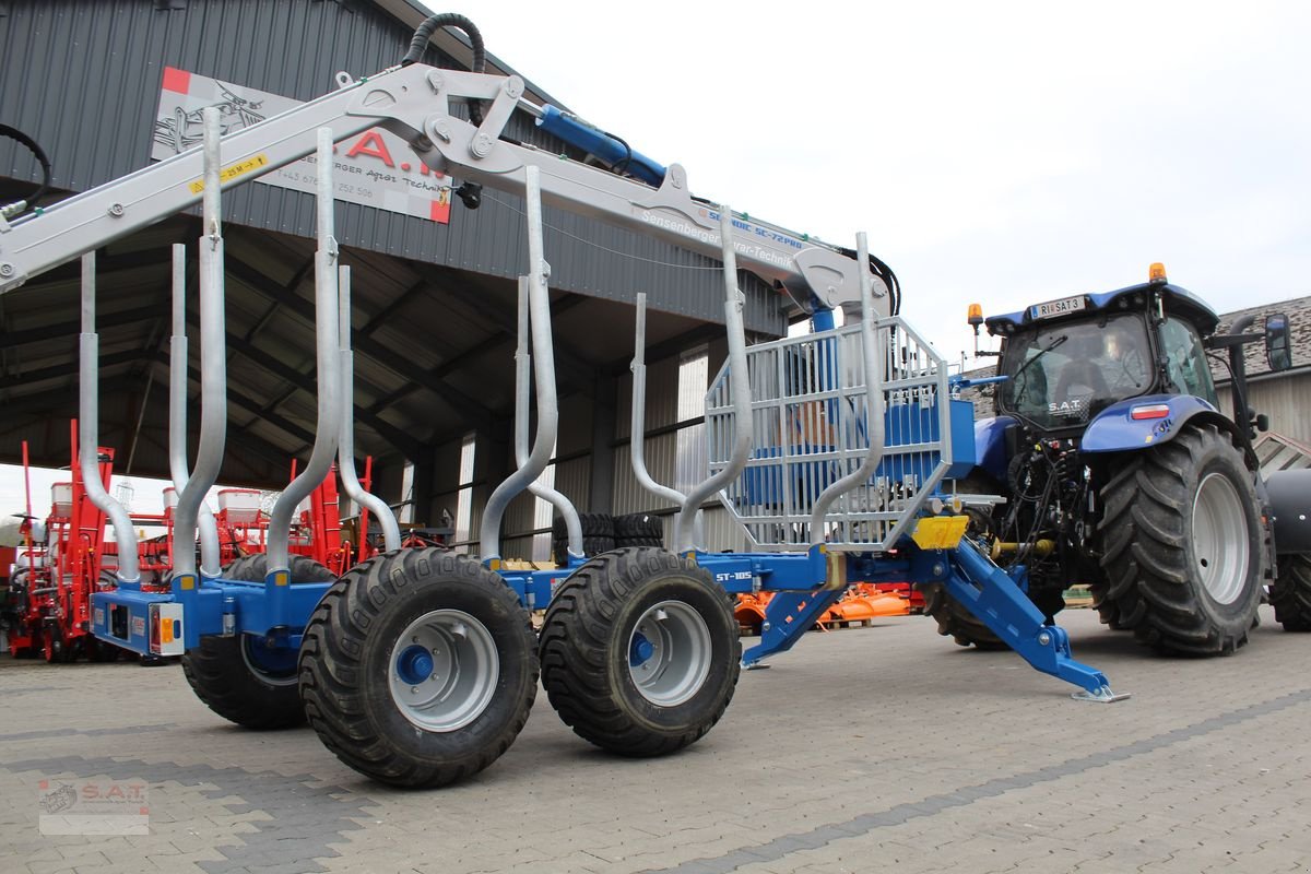 Rückewagen & Rückeanhänger typu Scandic Rückewagen 13,5 to-7,50m Kran PRO-ON-OFF-NEU, Neumaschine v Eberschwang (Obrázek 14)