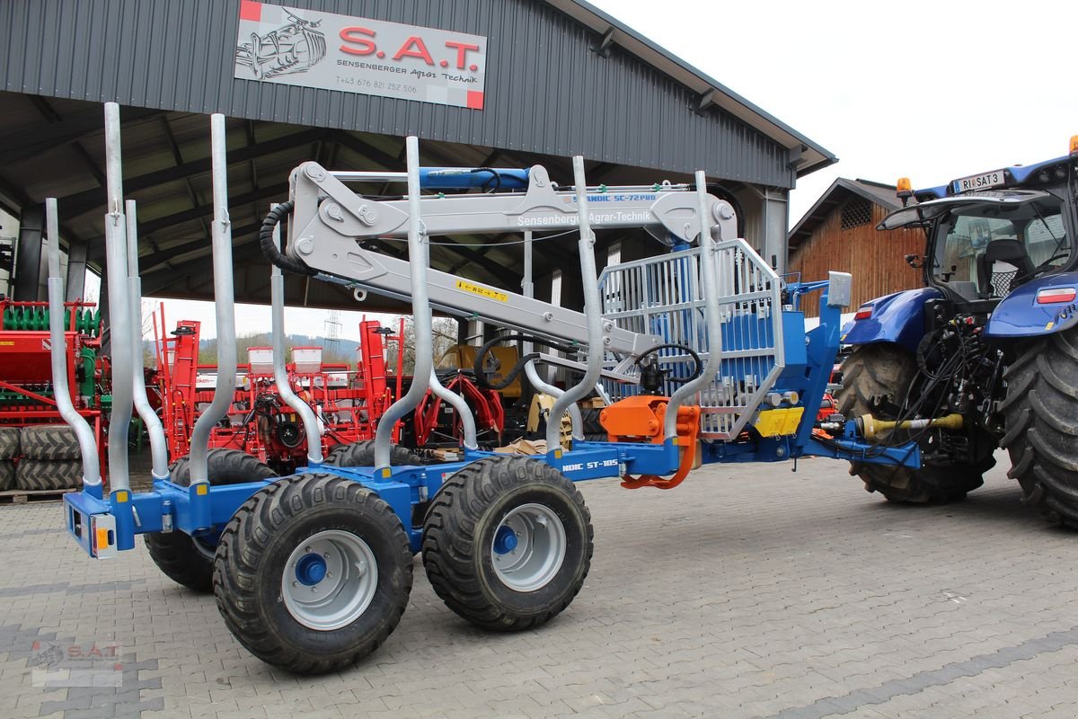 Rückewagen & Rückeanhänger van het type Scandic Rückewagen 13,5 to-7,50m Kran PRO-ON-OFF-NEU, Neumaschine in Eberschwang (Foto 18)