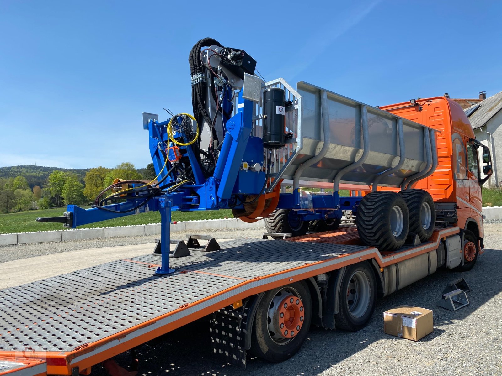 Rückewagen & Rückeanhänger του τύπου Scandic ST-10S 13t 9m Kran 750kg Hubkraft Druckluft Seilwinde Radantrieb, Neumaschine σε Tiefenbach (Φωτογραφία 1)