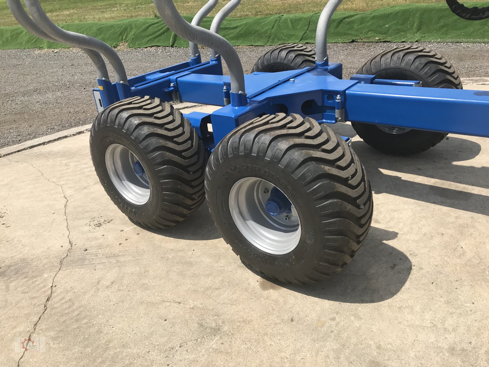 Rückewagen & Rückeanhänger van het type Scandic ST-10S Rückewagen 13t 7,9m Kran 550kg Hubkraft Druckluft, Neumaschine in Tiefenbach (Foto 16)