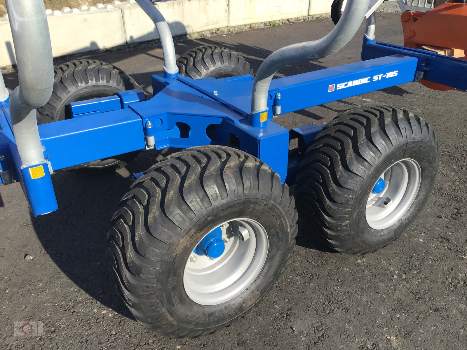 Rückewagen & Rückeanhänger du type Scandic ST-10S Rückewagen 13t 7,9m Kran 850kg Hubkraft Druckluft, Neumaschine en Tiefenbach (Photo 3)