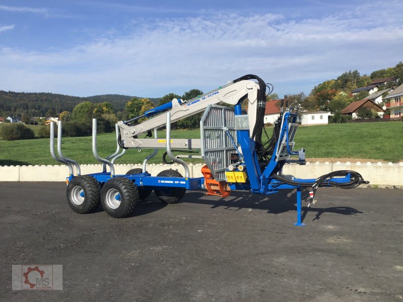 Rückewagen & Rückeanhänger des Typs Scandic ST-10S Rückewagen 13t 7,9m Kran 850kg Hubkraft Druckluft, Neumaschine in Tiefenbach (Bild 1)