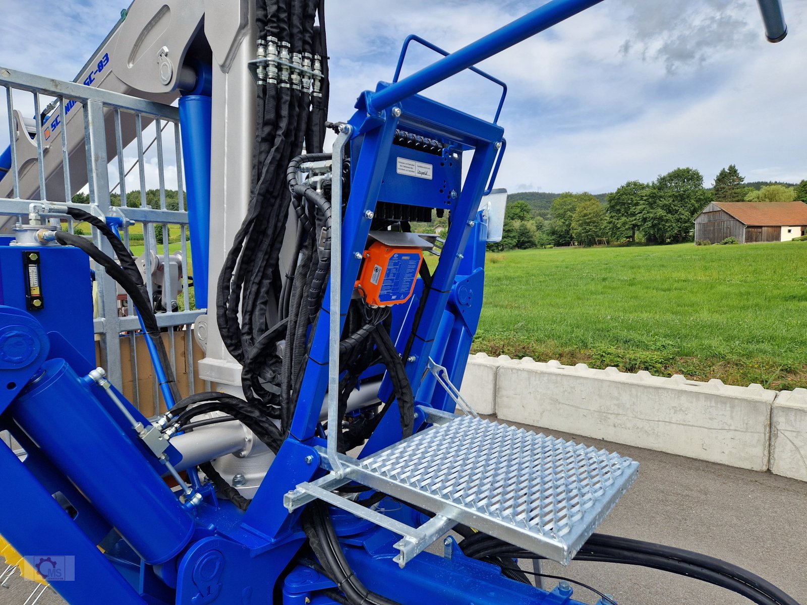 Rückewagen & Rückeanhänger des Typs Scandic ST-12D 16t 9m Kran 750kg Hubkraft Druckluft Funkfernsteuerung sofort verfügbar, Neumaschine in Tiefenbach (Bild 3)