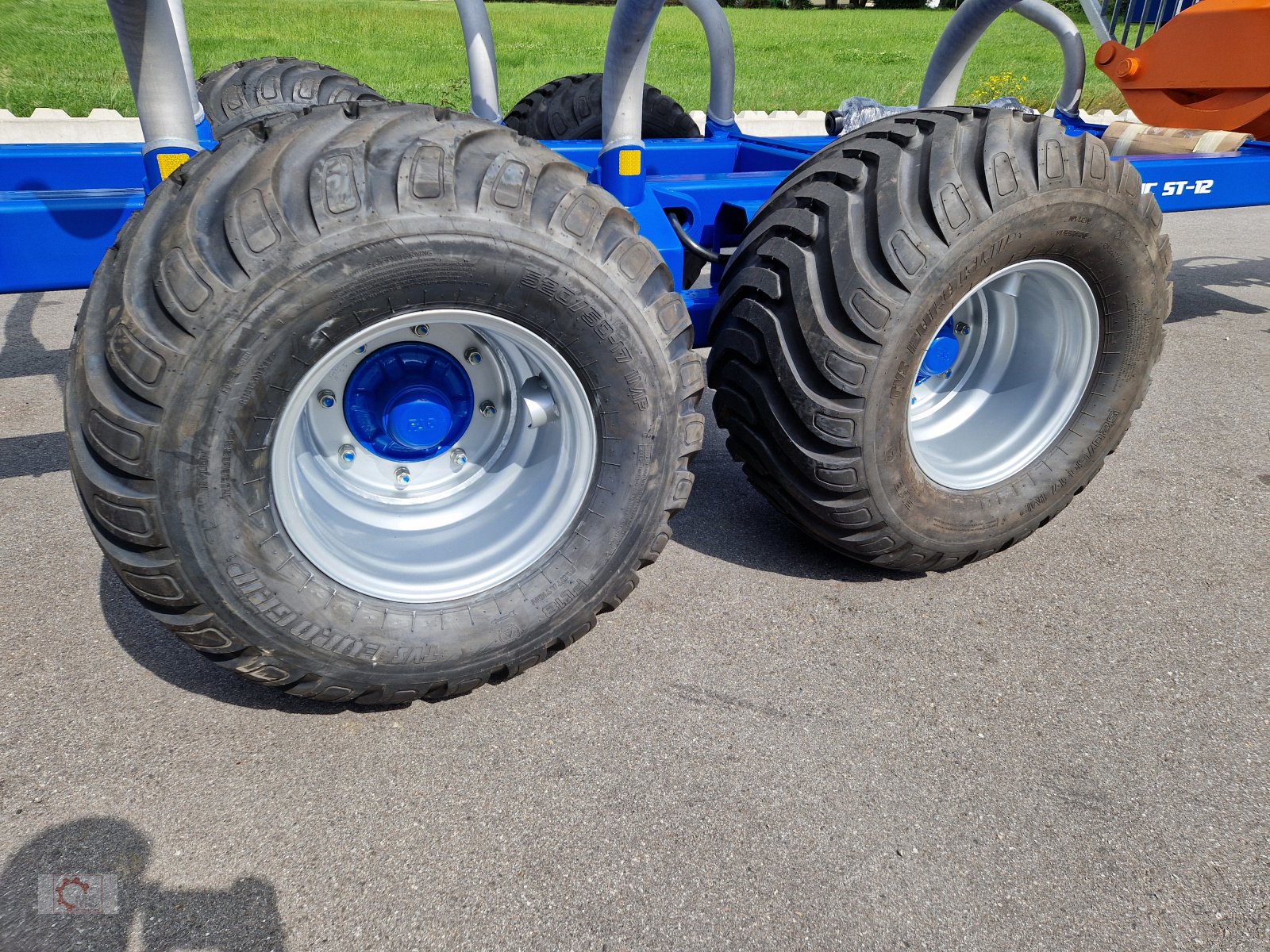 Rückewagen & Rückeanhänger tip Scandic ST-12D 16t 9m Kran 750kg Hubkraft Druckluft Funkfernsteuerung sofort verfügbar, Neumaschine in Tiefenbach (Poză 13)