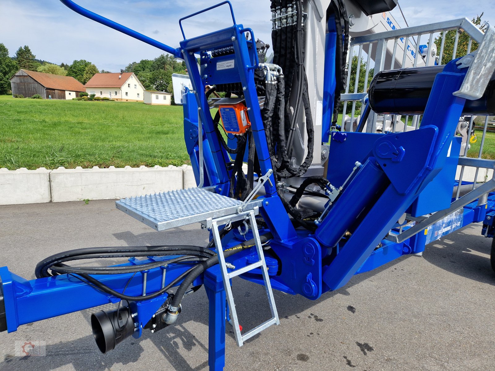 Rückewagen & Rückeanhänger van het type Scandic ST-12D 16t 9m Kran 750kg Hubkraft Druckluft Funkfernsteuerung, Neumaschine in Tiefenbach (Foto 19)