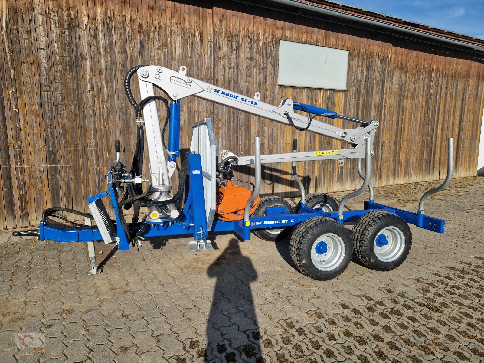 Rückewagen & Rückeanhänger van het type Scandic ST-6 Rückewagen 5,90m Kran El. On/Off Steuerung, Gebrauchtmaschine in Tiefenbach (Foto 14)