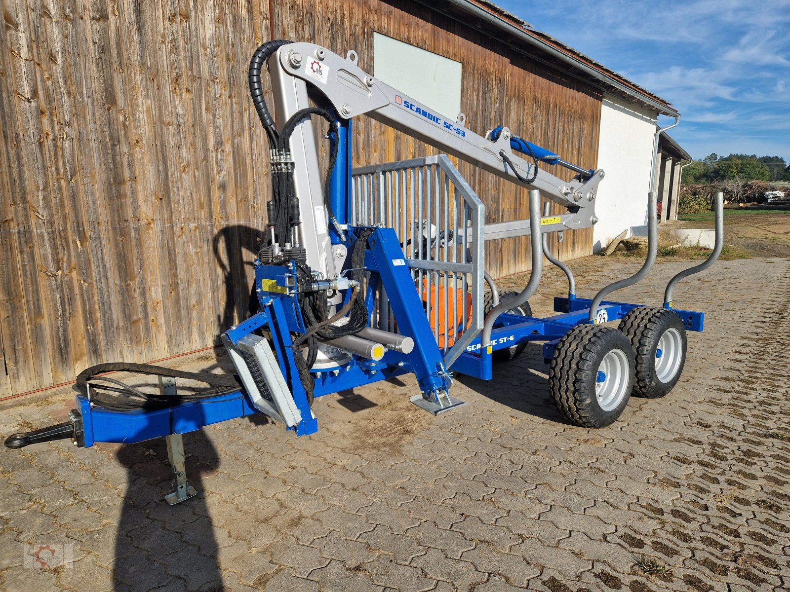 Rückewagen & Rückeanhänger typu Scandic ST-6 Rückewagen 5,90m Kran El. On/Off Steuerung, Gebrauchtmaschine v Tiefenbach (Obrázok 17)