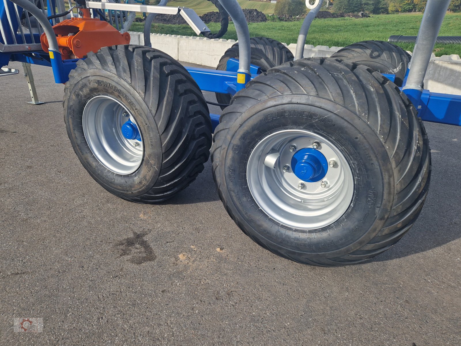 Rückewagen & Rückeanhänger van het type Scandic ST-7 Rückewagen 7,4t 7,1m Kran 450kg Hubkraft Auflauf Hydr.Bremse, Neumaschine in Tiefenbach (Foto 18)