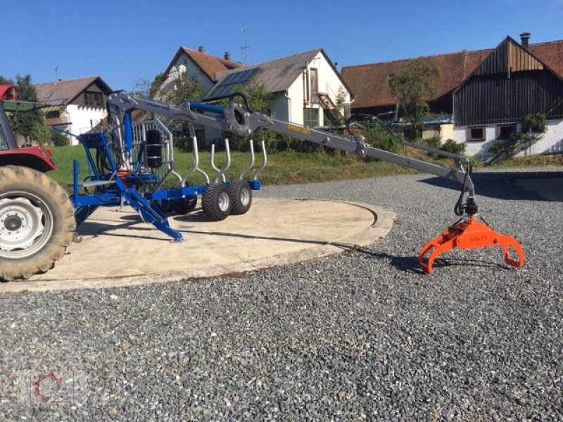 Rückewagen & Rückeanhänger typu Scandic ST-8 10,5t 7,1m Kran 600kg Hubkraft Druckluft, Neumaschine v Tiefenbach (Obrázok 21)