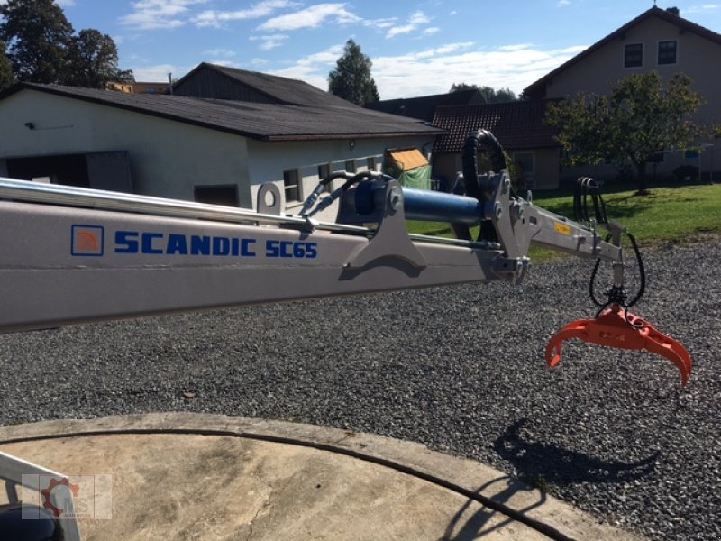 Rückewagen & Rückeanhänger del tipo Scandic ST-8 10,5t 7,1m Kran 600kg Hubkraft Druckluft, Neumaschine In Tiefenbach (Immagine 22)