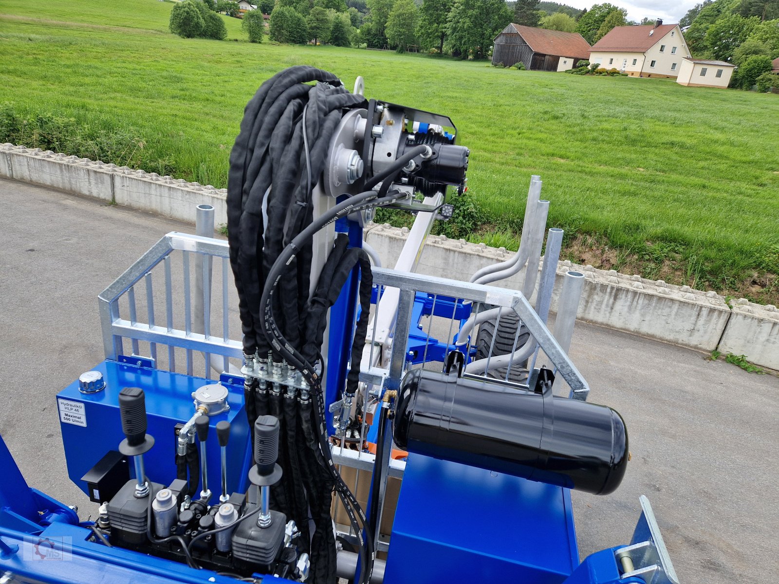 Rückewagen & Rückeanhänger of the type Scandic ST-8 10,5t 7,9m Kran 650kg Hubkraft Druckluft Untenanhängung, Neumaschine in Tiefenbach (Picture 13)