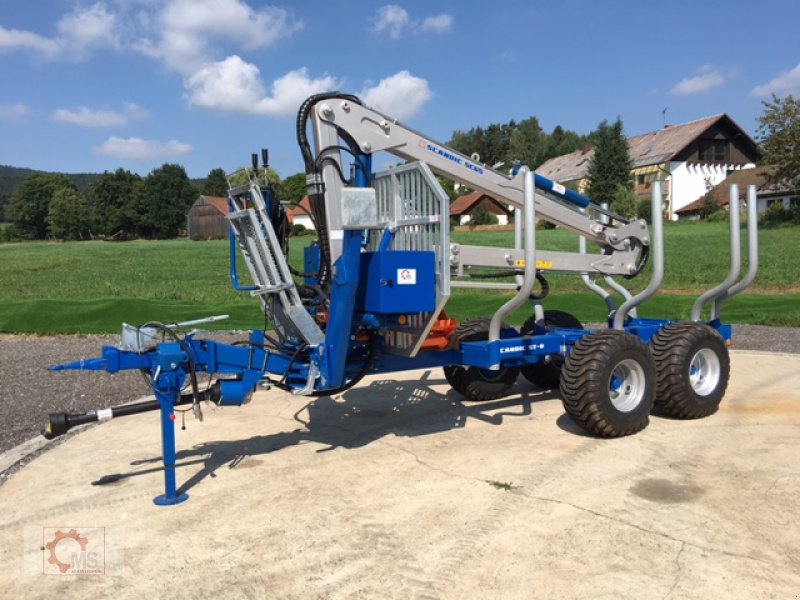 Rückewagen & Rückeanhänger tip Scandic ST-8 7,1m Kran 600kg Hubkraft Aufl-Hydr.Bremse, Neumaschine in Tiefenbach (Poză 2)