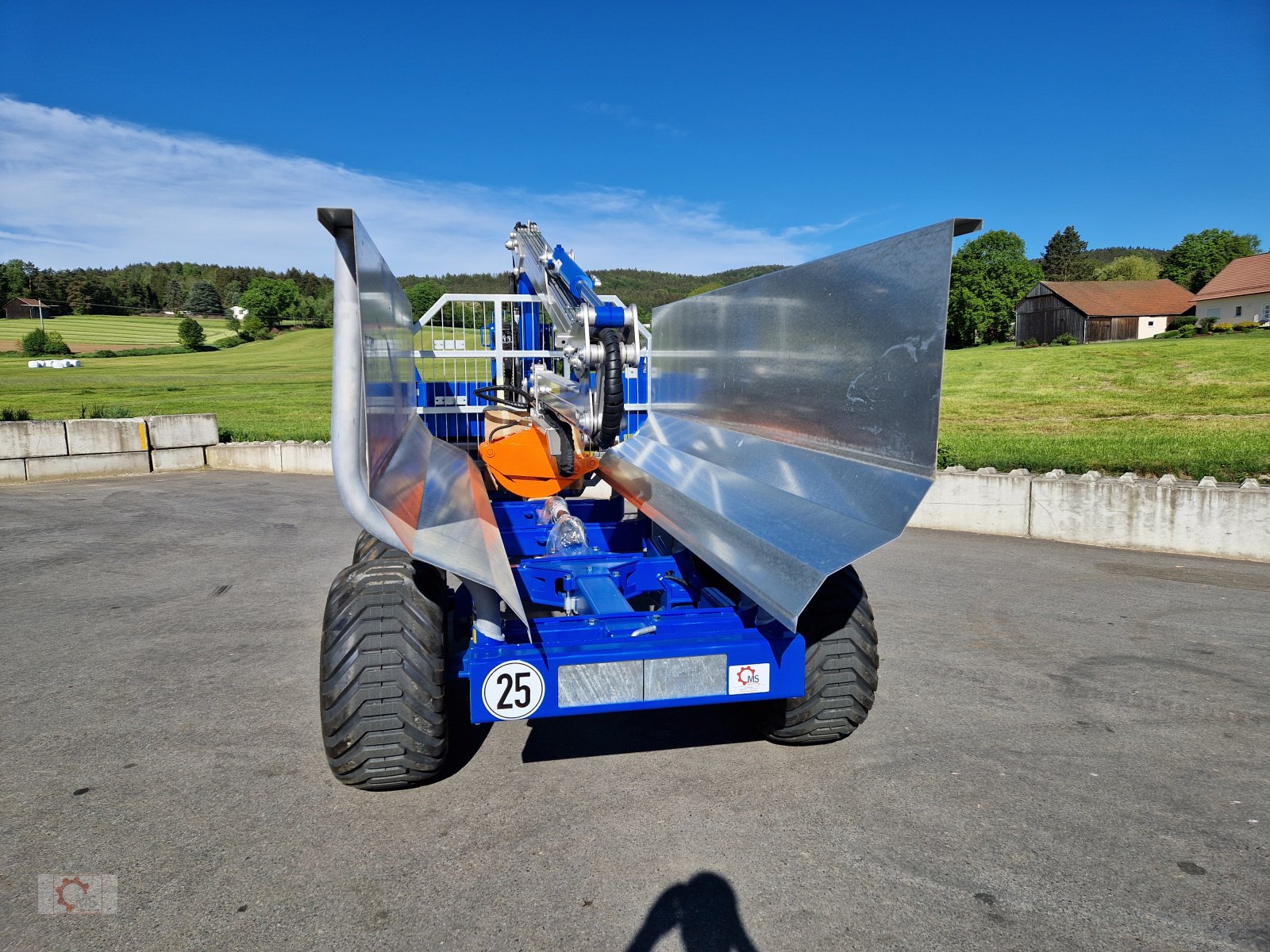 Rückewagen & Rückeanhänger типа Scandic ST-8 7,9m Kran 550kg Hubkraft Auflauf Hydr. Bremse, Neumaschine в Tiefenbach (Фотография 16)