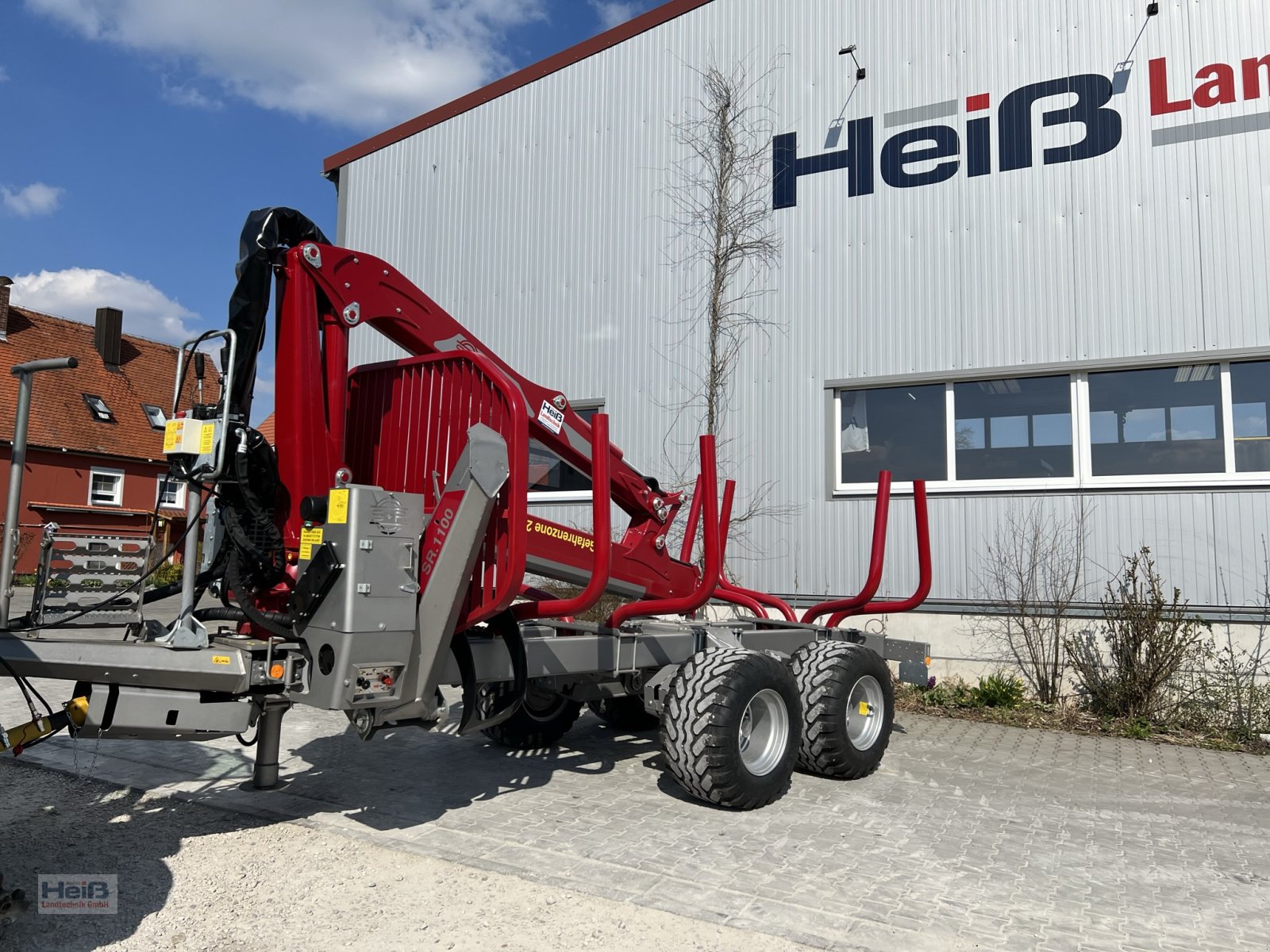 Rückewagen & Rückeanhänger del tipo Schlang & Reichart SR 1100, Neumaschine en Merkendorf (Imagen 2)