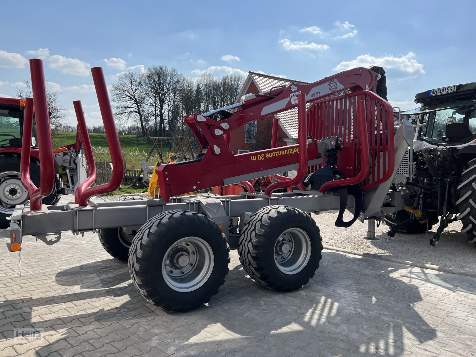 Rückewagen & Rückeanhänger du type Schlang & Reichart SR 1100, Neumaschine en Merkendorf (Photo 4)