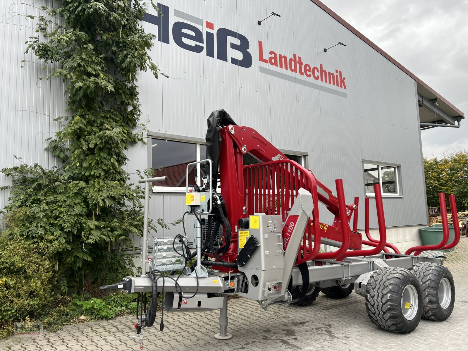 Rückewagen & Rückeanhänger a típus Schlang & Reichart SR 1100, Neumaschine ekkor: Merkendorf (Kép 2)