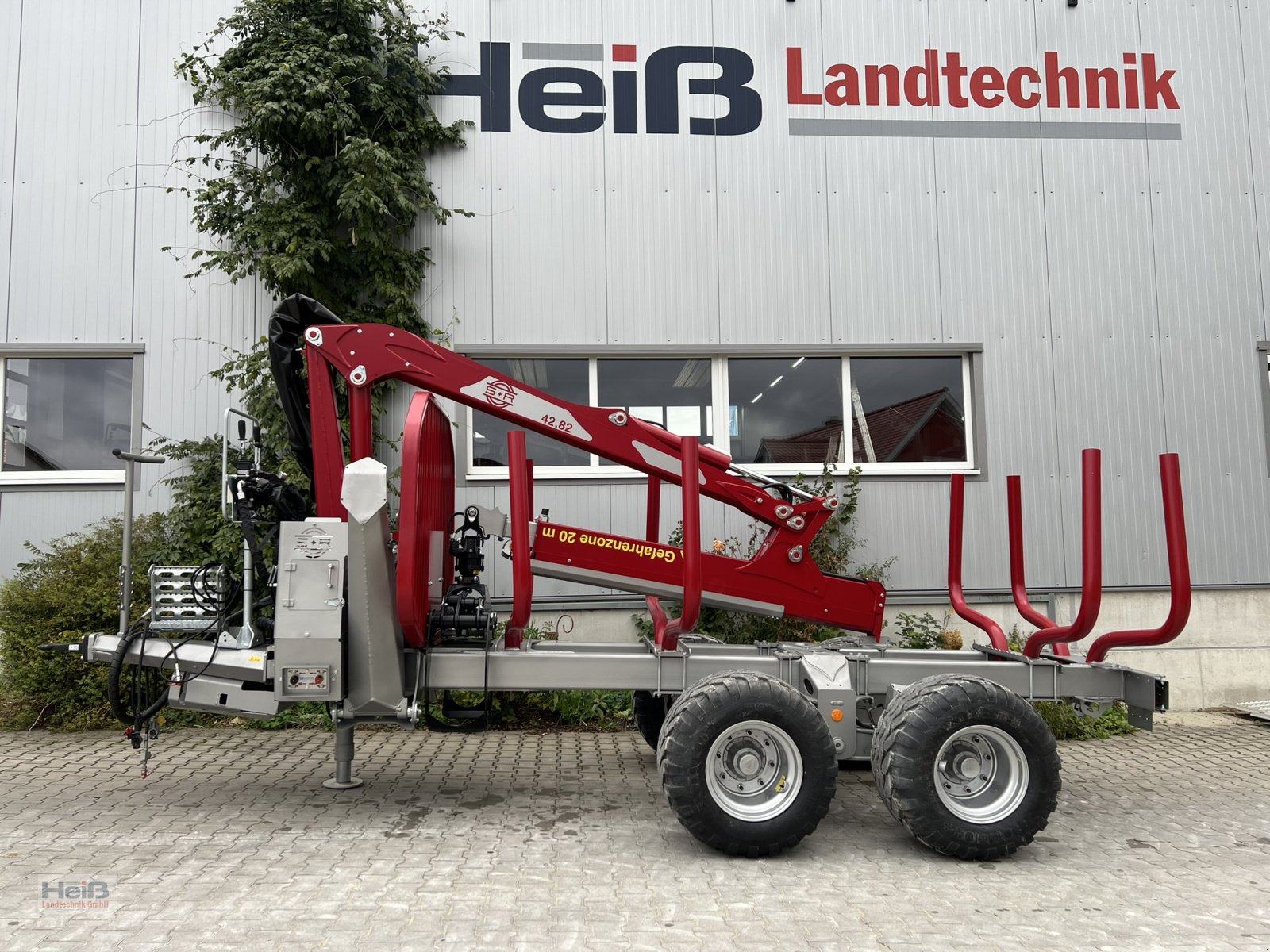 Rückewagen & Rückeanhänger tip Schlang & Reichart SR 1100, Neumaschine in Merkendorf (Poză 3)