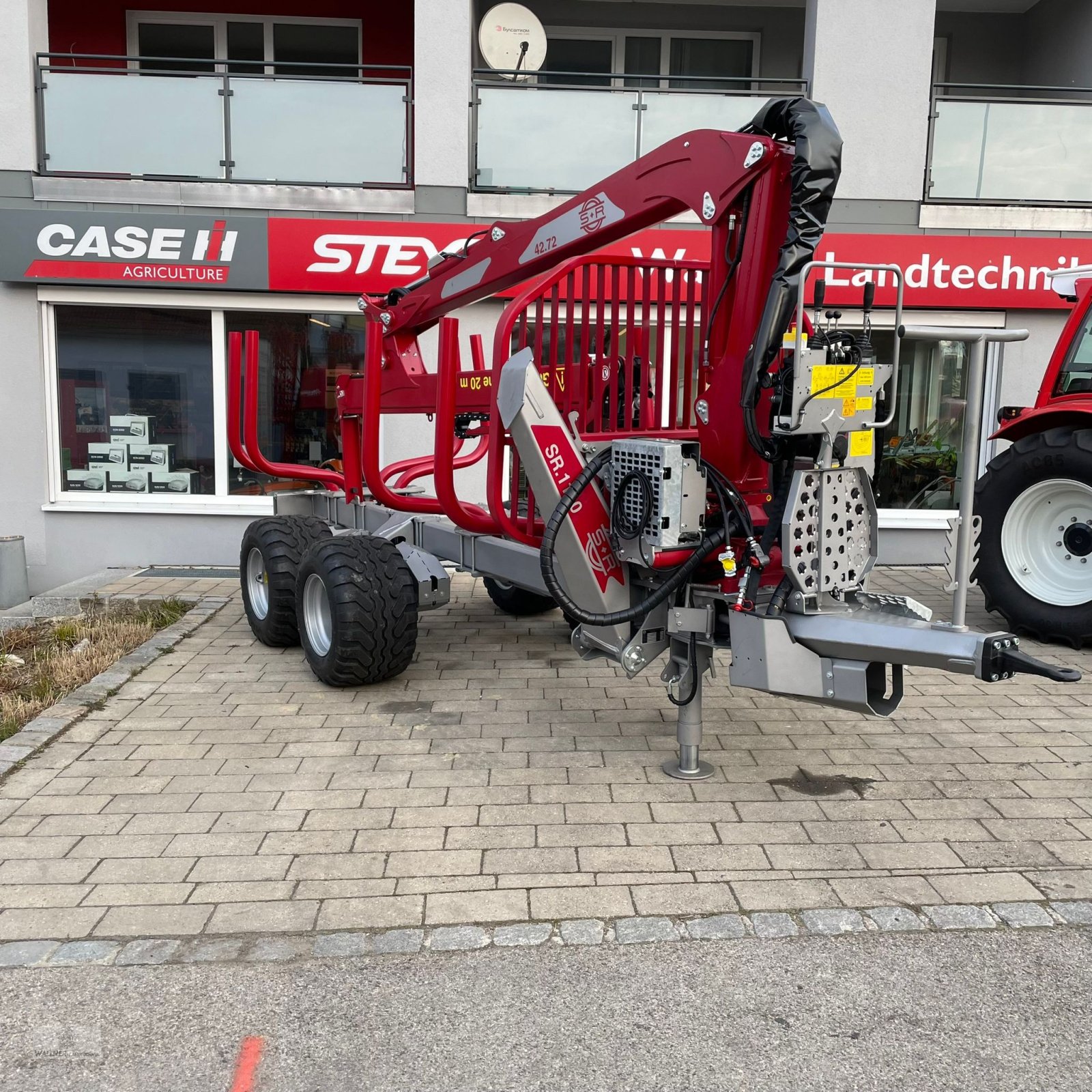 Rückewagen & Rückeanhänger van het type Schlang & Reichart SR 1100, Neumaschine in Wolnzach (Foto 3)