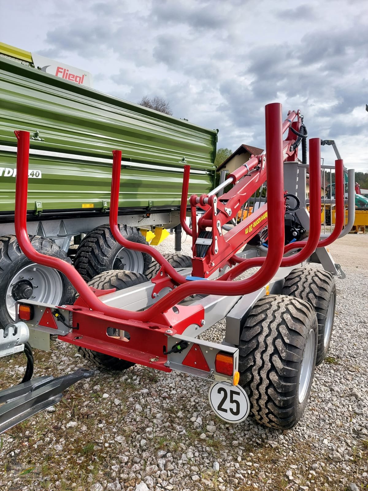 Rückewagen & Rückeanhänger typu Schlang & Reichart SR 600 / 2764, Neumaschine w Pegnitz-Bronn (Zdjęcie 5)