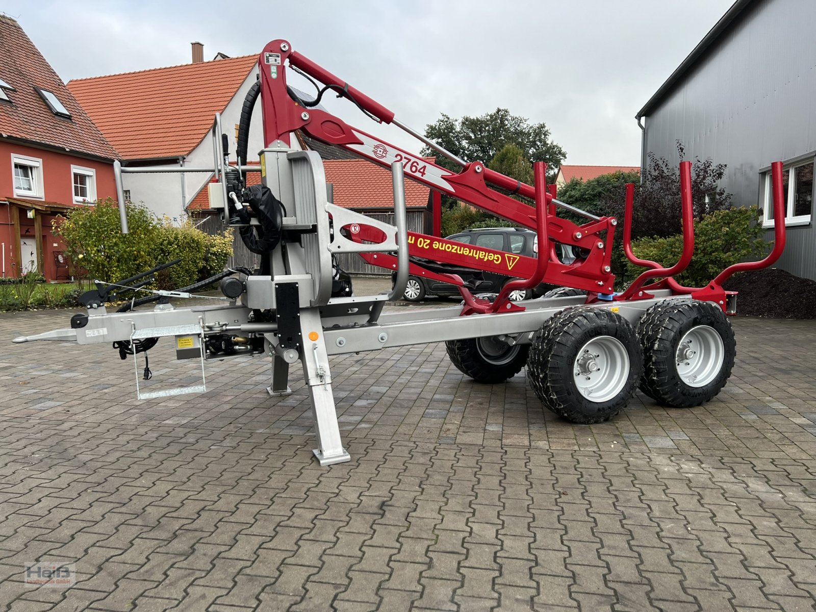 Rückewagen & Rückeanhänger del tipo Schlang & Reichart SR 600, Neumaschine In Merkendorf (Immagine 1)