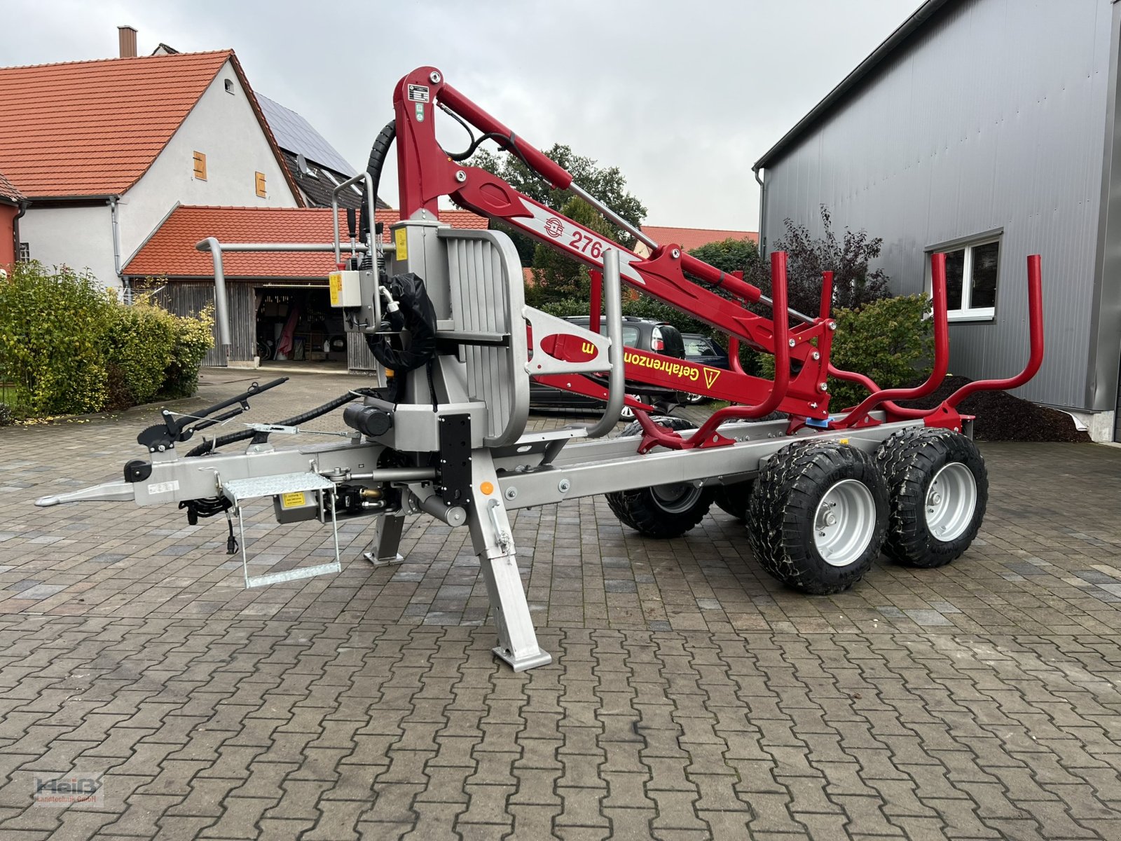 Rückewagen & Rückeanhänger del tipo Schlang & Reichart SR 600, Neumaschine In Merkendorf (Immagine 2)