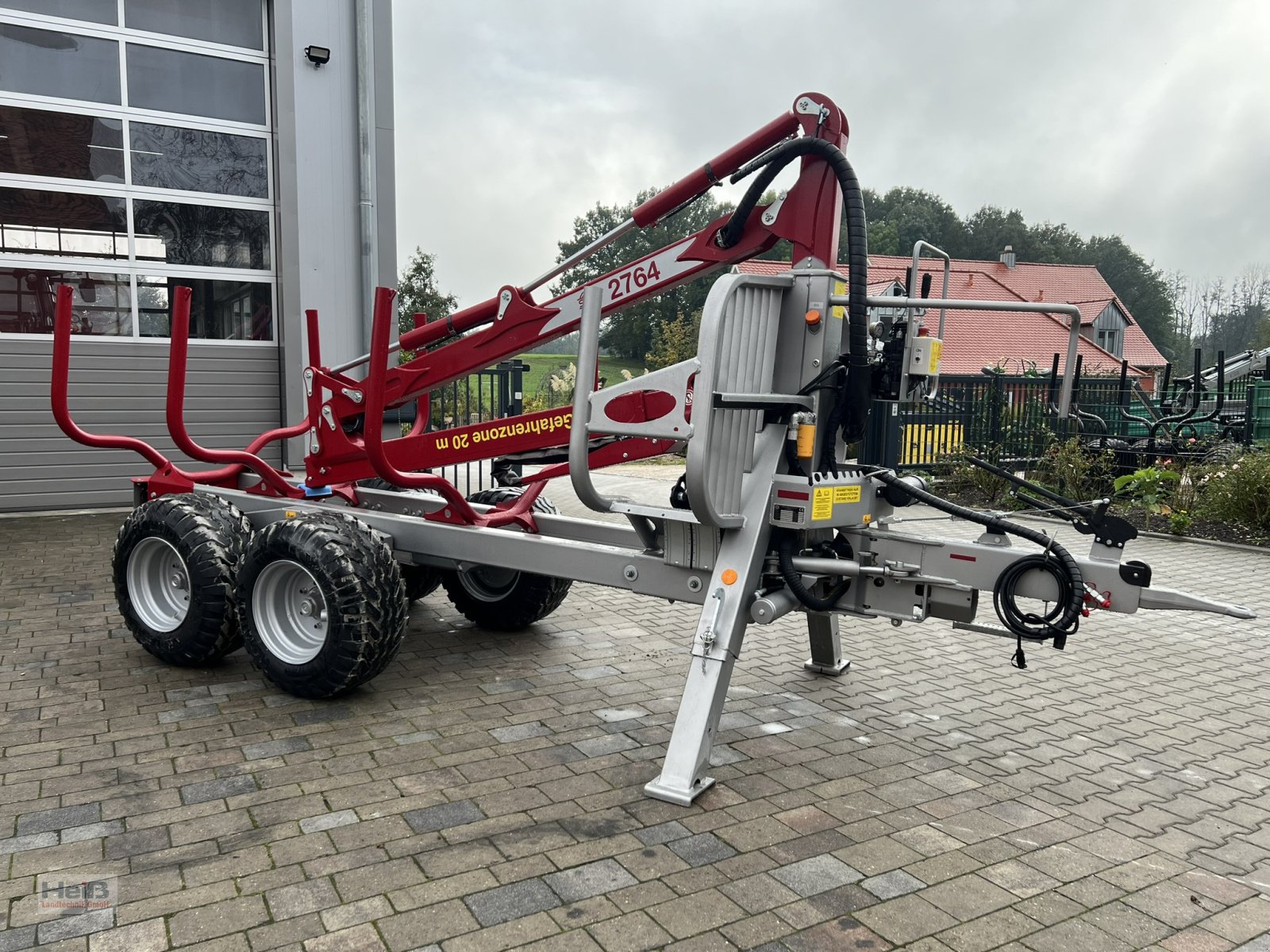 Rückewagen & Rückeanhänger del tipo Schlang & Reichart SR 600, Neumaschine In Merkendorf (Immagine 5)