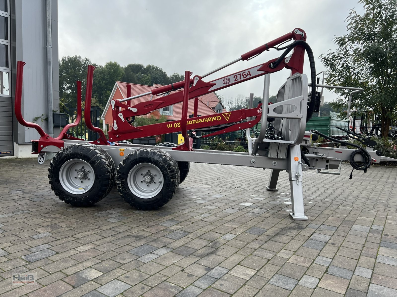 Rückewagen & Rückeanhänger van het type Schlang & Reichart SR 600, Neumaschine in Merkendorf (Foto 7)