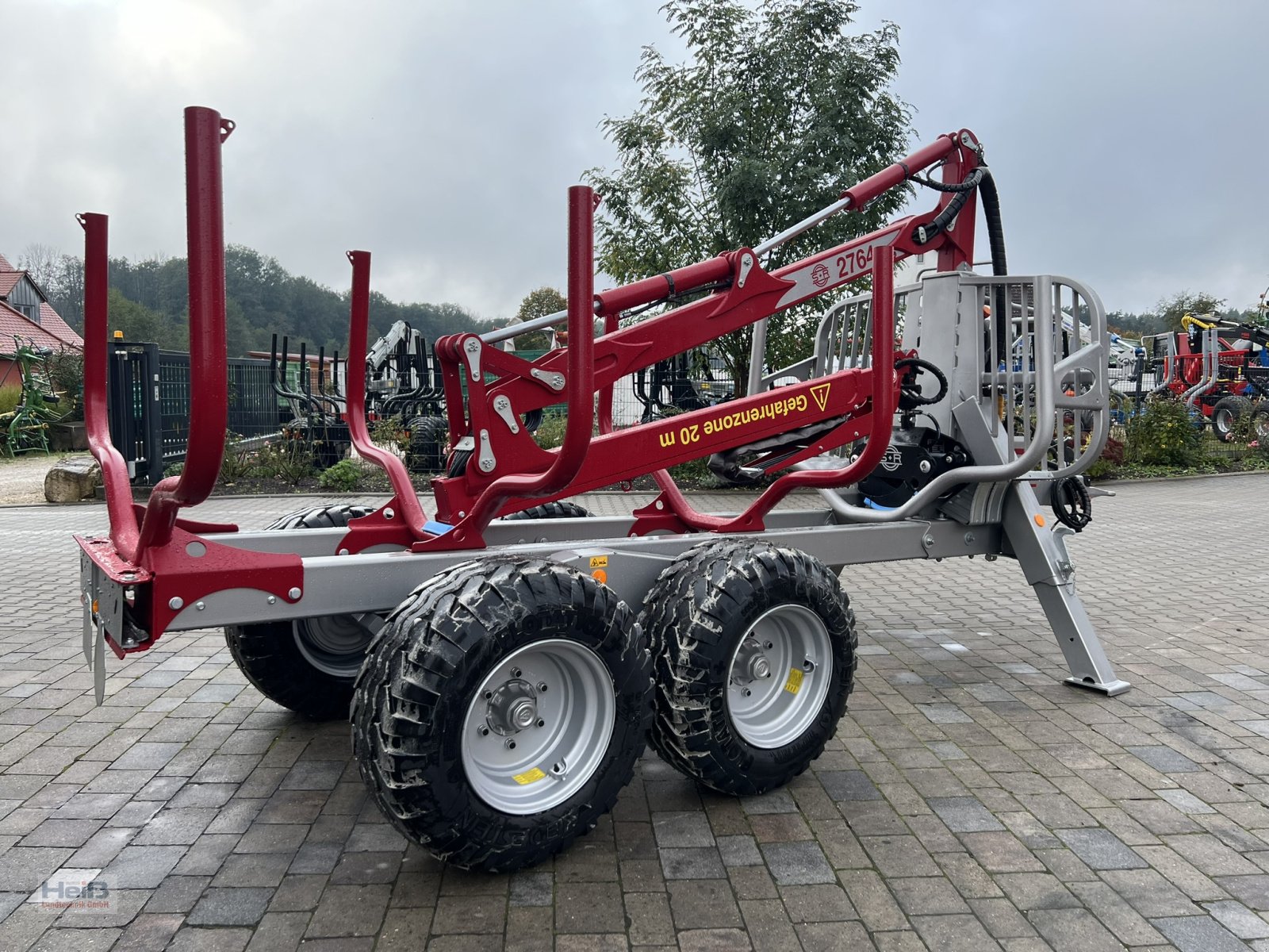 Rückewagen & Rückeanhänger van het type Schlang & Reichart SR 600, Neumaschine in Merkendorf (Foto 8)