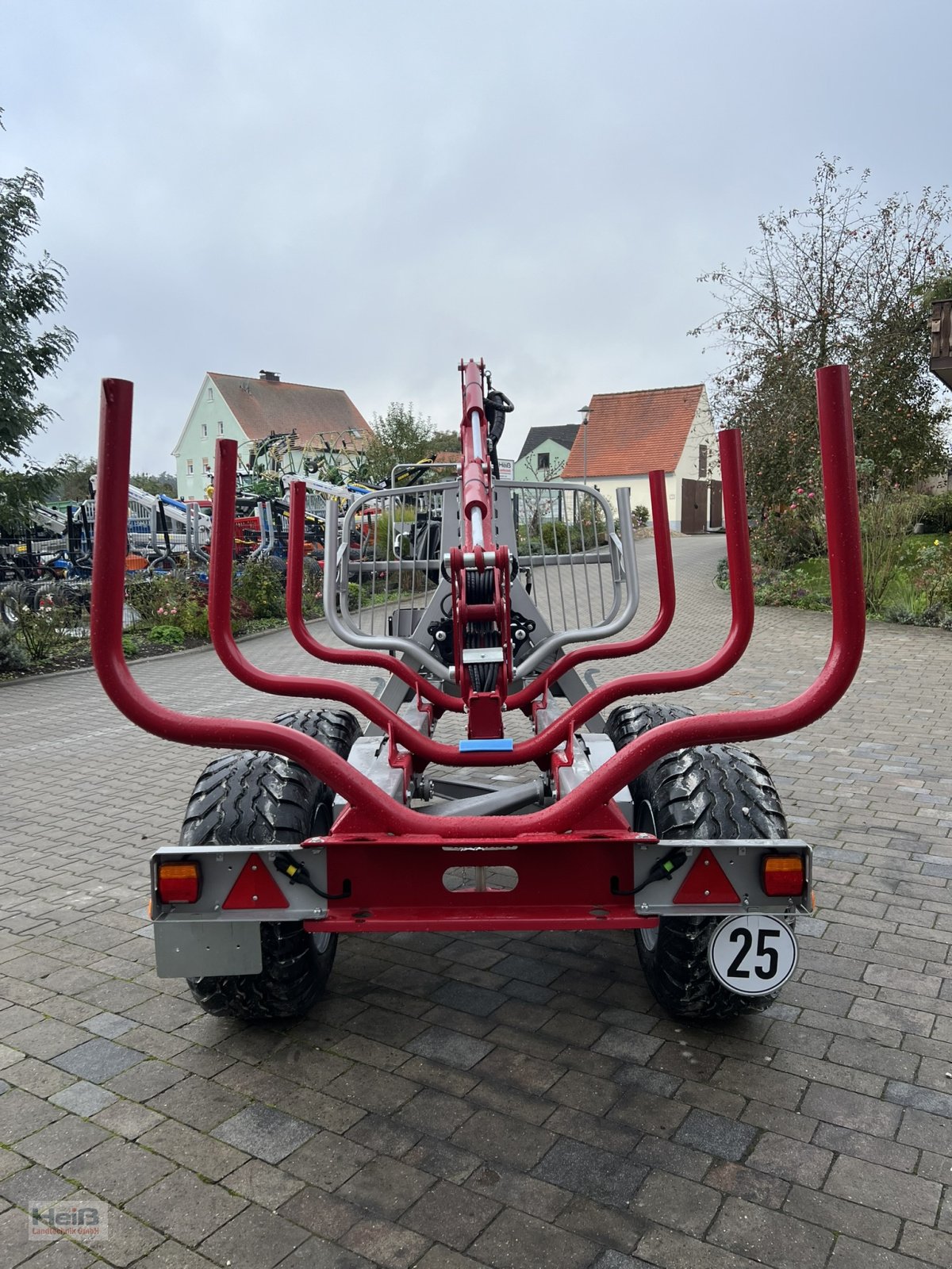 Rückewagen & Rückeanhänger des Typs Schlang & Reichart SR 600, Neumaschine in Merkendorf (Bild 10)