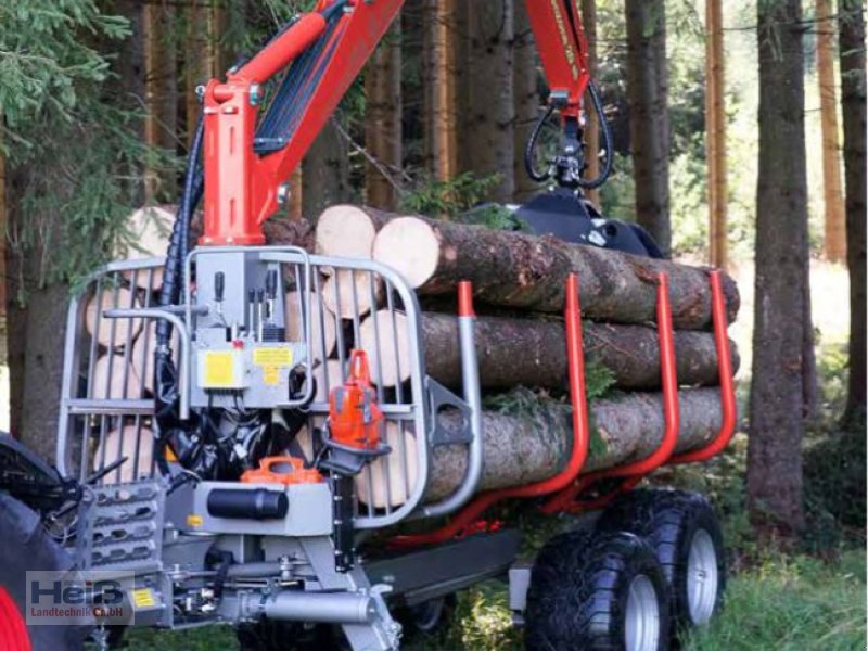 Rückewagen & Rückeanhänger Türe ait Schlang & Reichart SR 800, Neumaschine içinde Merkendorf