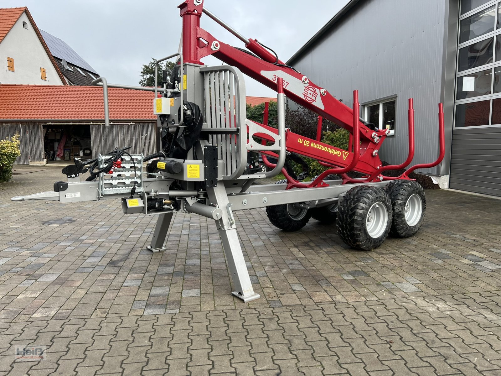 Rückewagen & Rückeanhänger del tipo Schlang & Reichart SR 800, Neumaschine en Merkendorf (Imagen 3)