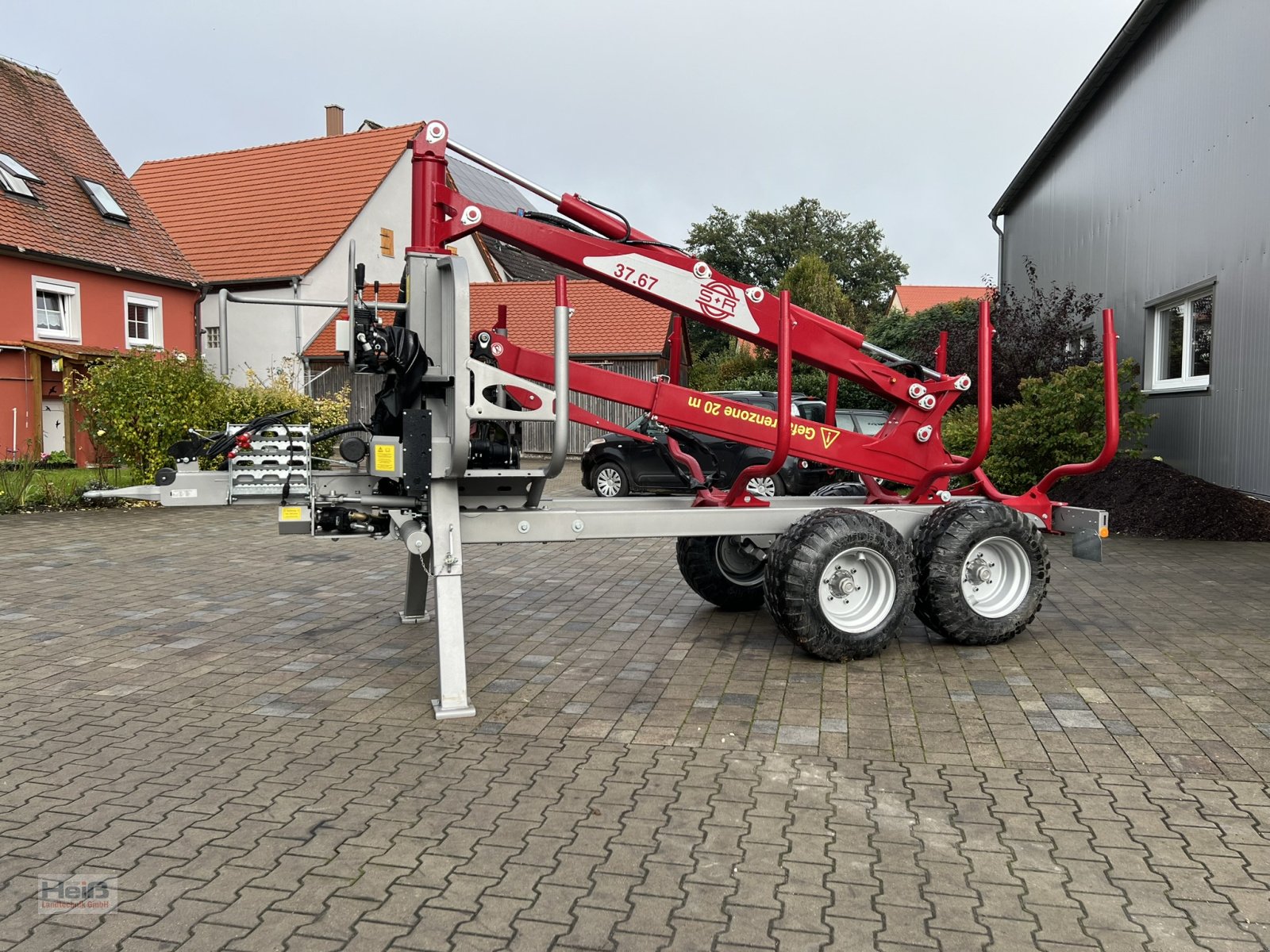 Rückewagen & Rückeanhänger tipa Schlang & Reichart SR 800, Neumaschine u Merkendorf (Slika 4)