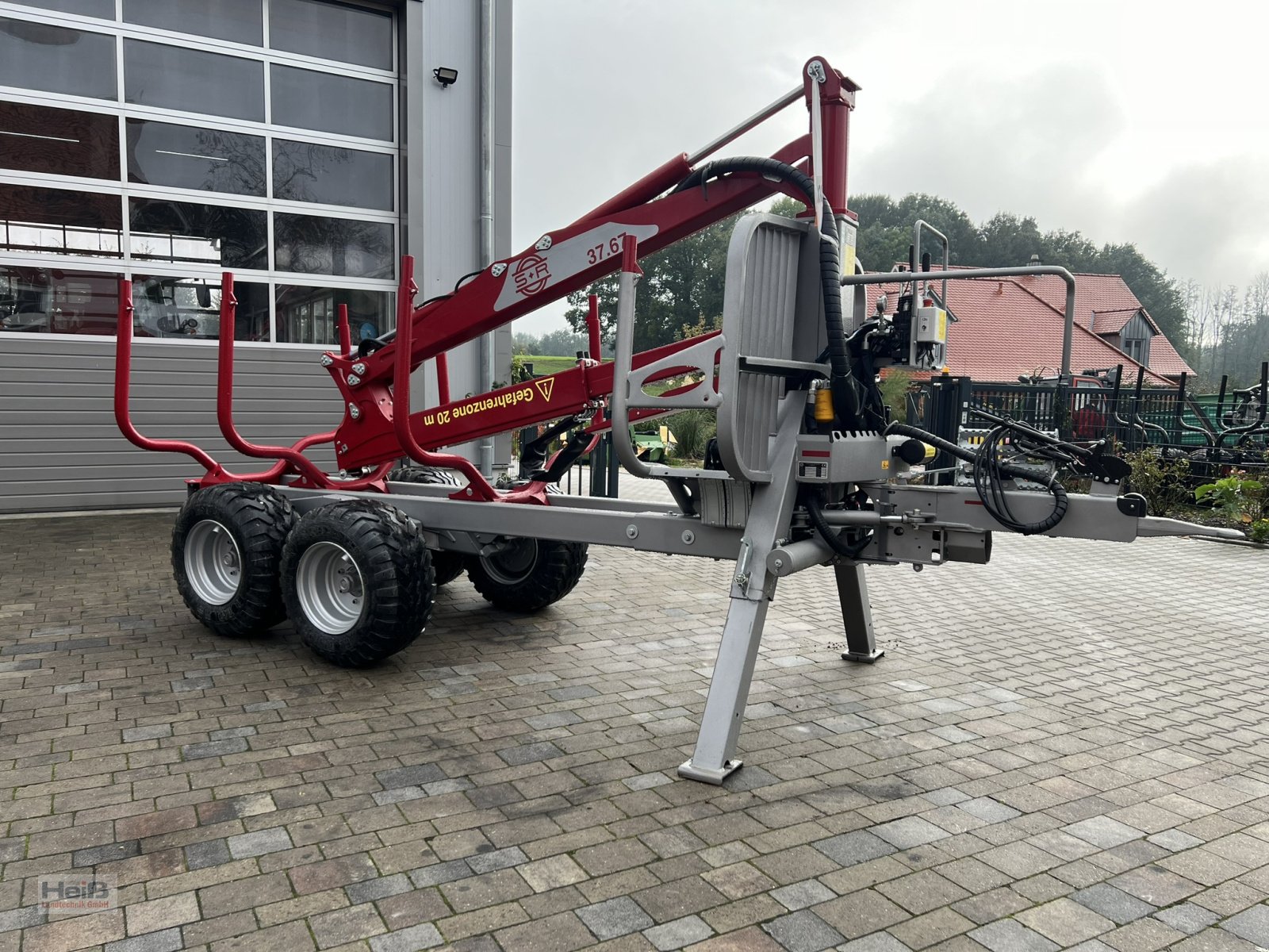 Rückewagen & Rückeanhänger del tipo Schlang & Reichart SR 800, Neumaschine en Merkendorf (Imagen 9)