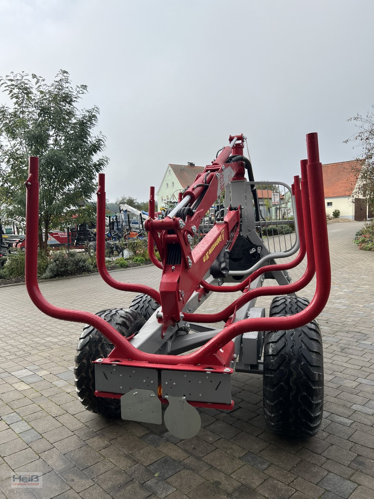 Rückewagen & Rückeanhänger van het type Schlang & Reichart SR 800, Neumaschine in Merkendorf (Foto 11)